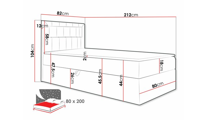 Kontinentālā gulta 470088