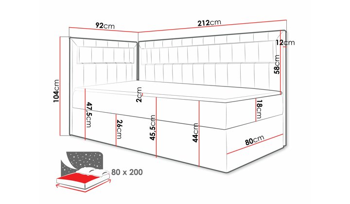 Kontinentālā gulta 470436