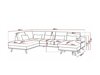 Ecksofa Seattle K121 (Melva 02)