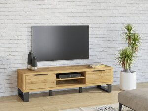 Mueble TV Austin K114 (Wotan roble + Negro)