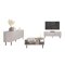 Set mobili soggiorno Charlotte U108 (Cachemire)