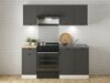 Mobile lavabo con ante Classic Grey 115