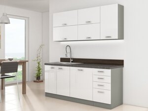 Ensemble de cuisine modulaire Multi White 124