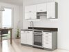 "Set da cucina modulare " Multi White 125