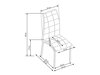 Silla Houston 1800 (Capuchino)