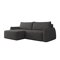 Ecksofa Lincoln 193 (Weich Plusz 21)