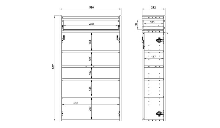 Apavu plaukts 493200