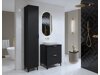 Mobiletto del bagno Austin BR100 (Nero)