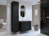 Mueble de lavabo de pie Austin BR101 (Negro)