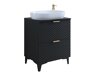 Bagno mobile lavabo Austin BR101 (Nero)