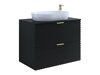 Bagno mobile lavabo Austin BR102 (Nero)