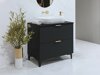 Bagno mobile lavabo Austin BR102 (Nero)