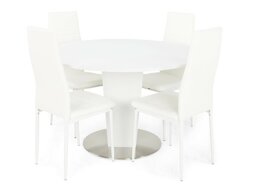 Conjunto de comedor Scandinavian Choice 702 (Blanco)