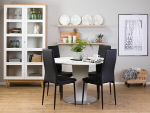 Conjunto de comedor Scandinavian Choice 702 (Negro)