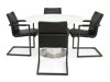 Conjunto de comedor Scandinavian Choice 682 (Negro)