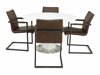 Set sala da pranzo Scandinavian Choice 682 (Marrone)