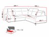 Ecksofa Columbus A103 (Crown 17)