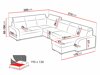 Ecksofa Columbus 231 (Crown 18)