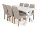 Esszimmergarnitur Scandinavian Choice 675 (Beige + Braun)