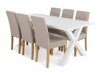 Set sala da pranzo Scandinavian Choice 675 (Beige + Marrone)