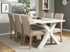 Set sala da pranzo Scandinavian Choice 675 (Beige + Marrone)