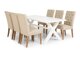 Conjunto de comedor Scandinavian Choice 674 (Beige)