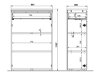 Kомод Sacramento CC101 (Графит)