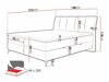 Boxspring krevet SC6335 s oštećenim pakiranjem