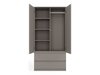 Kleiderschrank Mandeville D119 (Grau)