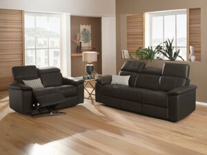 Conjunto de muebles tapizado Denton 658 (Marrón)