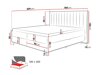 Boxspring krevet Indiana 142 (Swing 17)