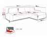 Ecksofa Comfivo 112 (Rico 12)