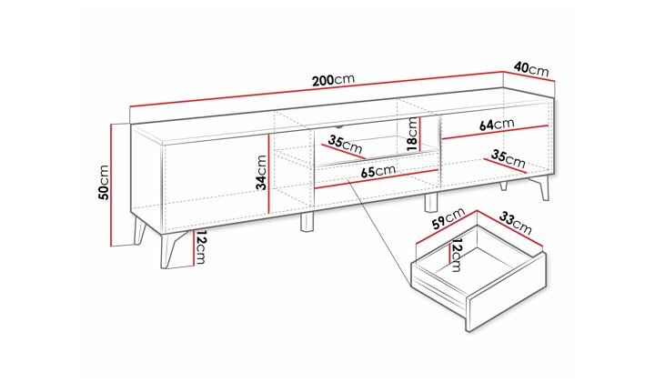 TV galds 560803