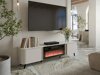 Mueble TV Charlotte 203 (Cachemira + Negro)