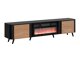 Mueble TV Charlotte 203 (Negro + Nogal)