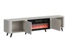 Mueble TV Charlotte 203 (Negro + Nogal)