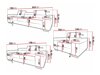 Комплект мягкой мебели Comfivo S107 (Flow 09)