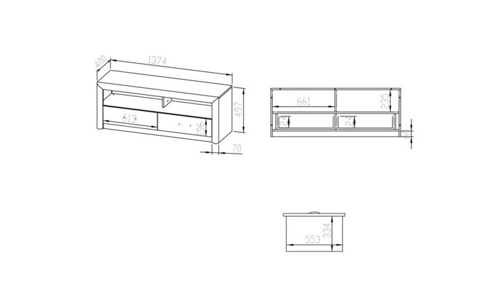 TV galds 45608