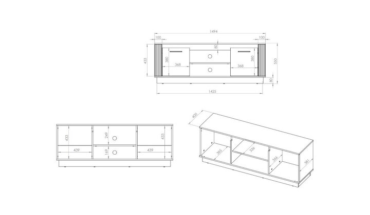 TV galds 564245