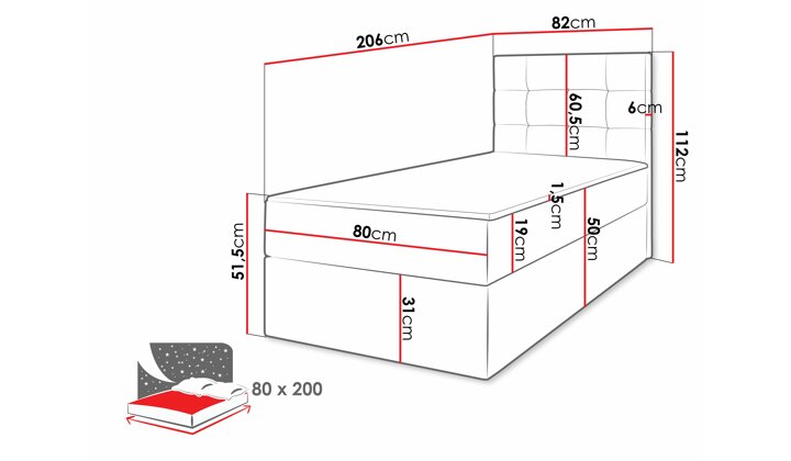 Kontinentālā gulta 565501