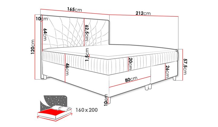 Kontinentālā gulta 471292