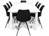Маса и столове за трапезария Scandinavian Choice 633 (Черен)