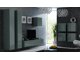 Set mobili soggiorno Charlotte A110 (Grigio + Gloss grigio)