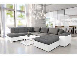 Canapé d'angle Comfivo 140 (Soft 017 + Lux 05 + Lux 06)