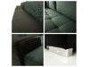 Угловой диван Comfivo 119 (Soft 017 + Lux 06)
