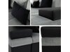 Угловой диван Comfivo 121 (Soft 017 + Lux 06)