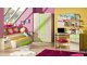 Conjunto de dormitorio infantil Ogden B122 (Fresno + Verde)