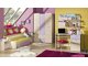 Set za dječju sobu Ogden B122 (Jasen + Purpurna boja)