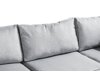 Conjunto de mobiliário para o exterior Comfort Garden 1360 (Branco + Cinzento)