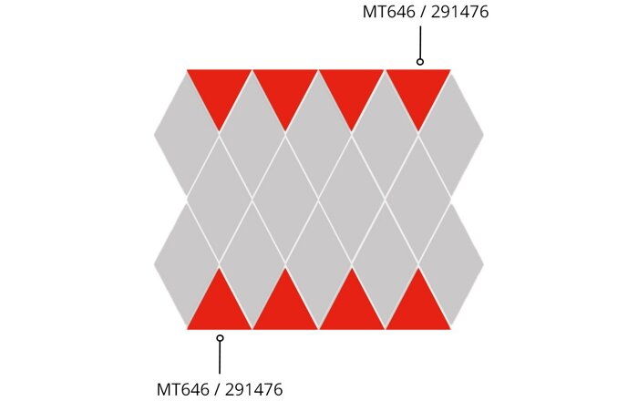 Minkšta sienos plokštė MT645 (33x33)